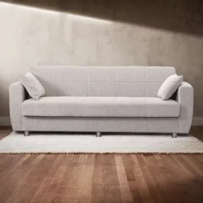 Divano letto 3 posti symphony BEIGE - immagine 2