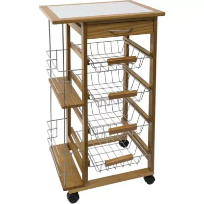Carrello a 4 ripiani h84cm