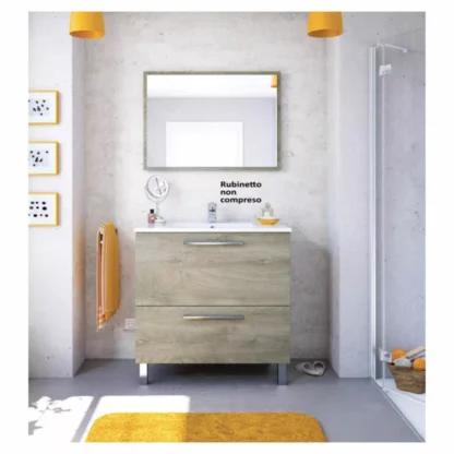 MOBILE BAGNO Mobile bagno 1 anta ribalta + 1 cassetto.