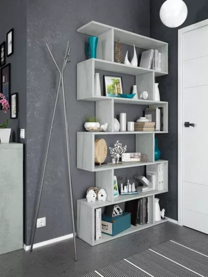 LIBRERIA ALTA ATHENA 192HX80X25 CEMEN