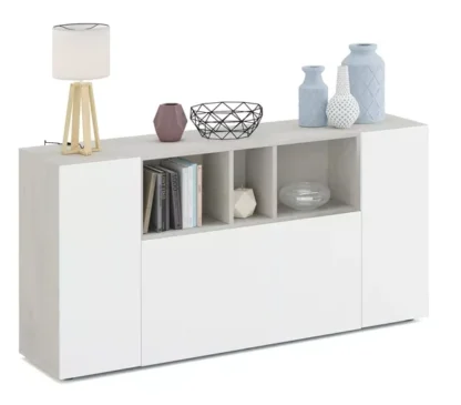 MOBILE CREDENZA LOIRA CEMENTO/B.ART