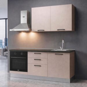 Cucina Astinew 180 cm reversibile in cashmere