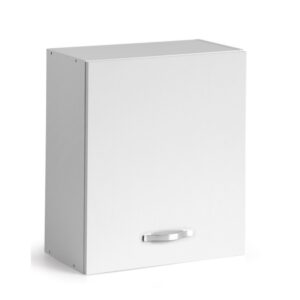 Pensile cucina 60x32x72H cm. con anta bianco frassinato